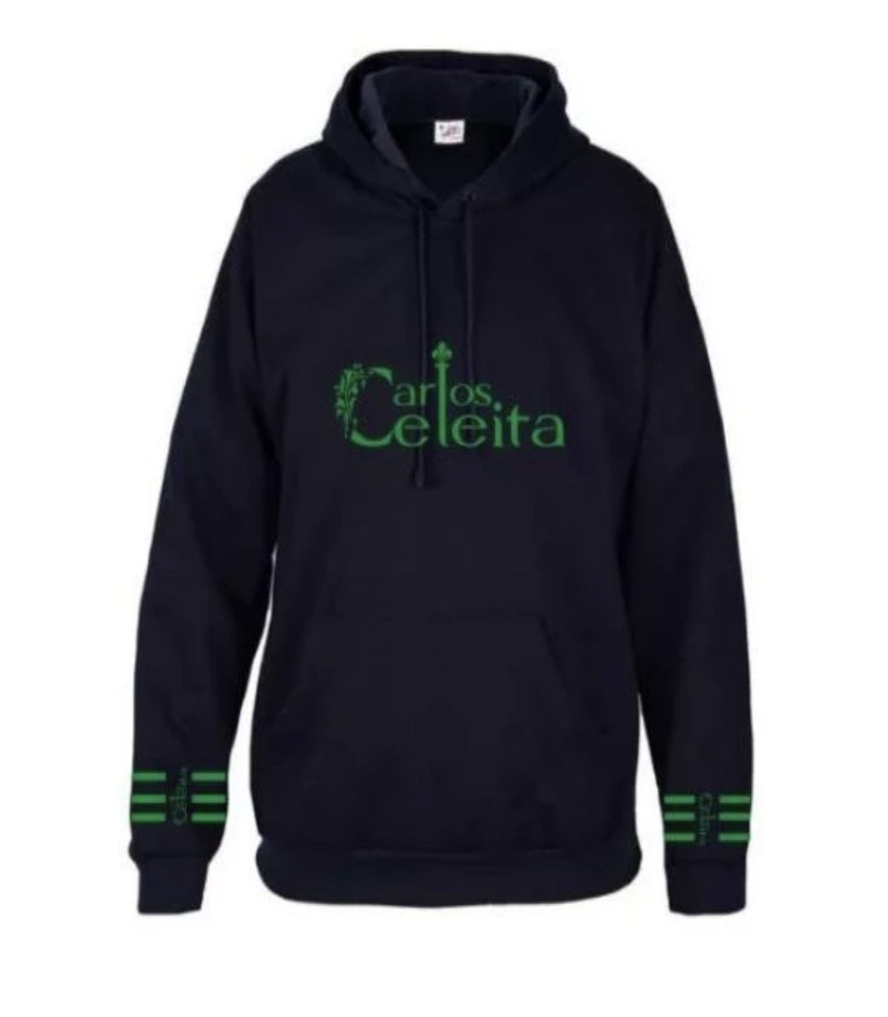 Saco negro - Logo verde