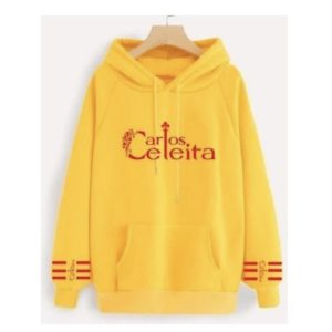 Saco amarillo - Logo rojo